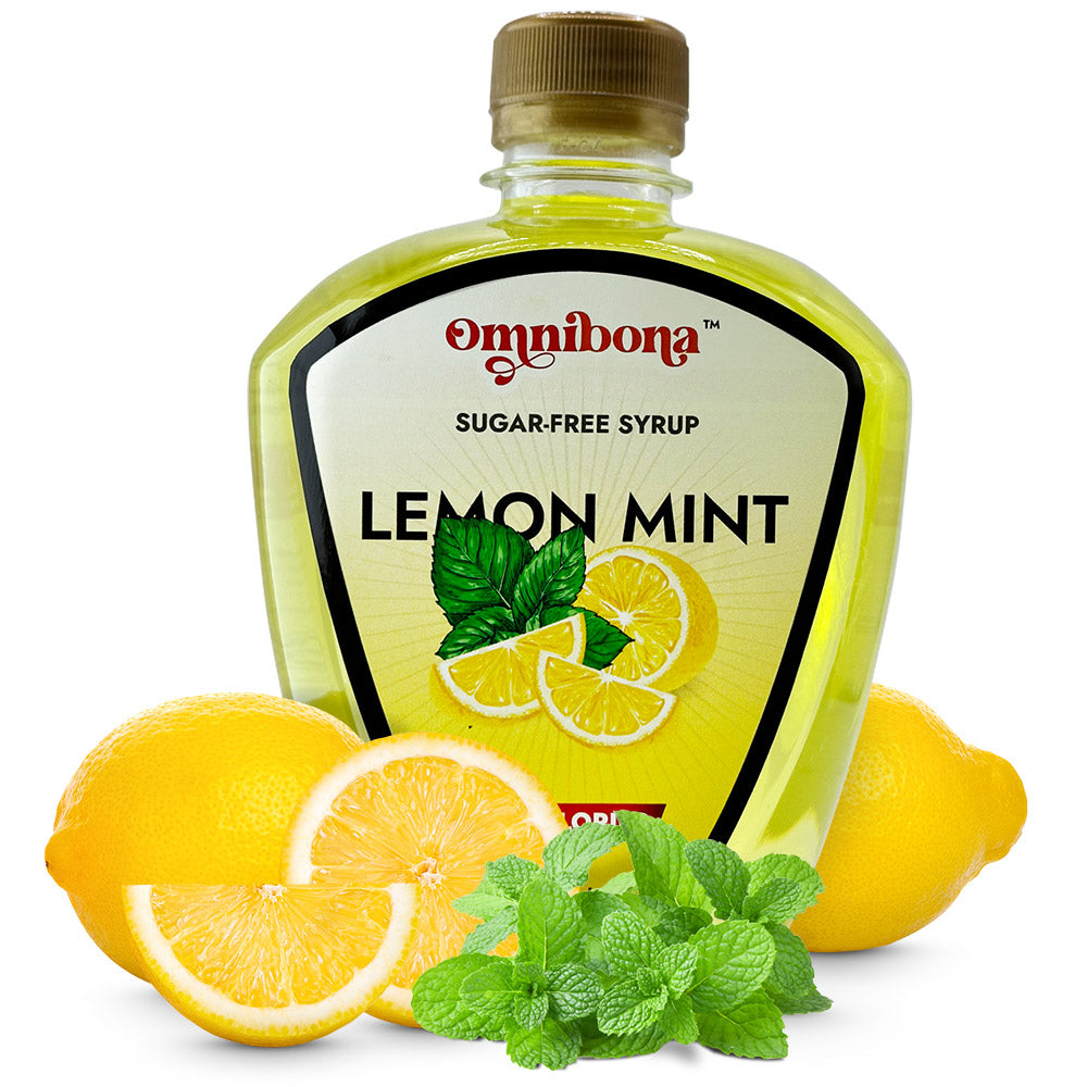 Sugar-Free Lemon Mint Syrup